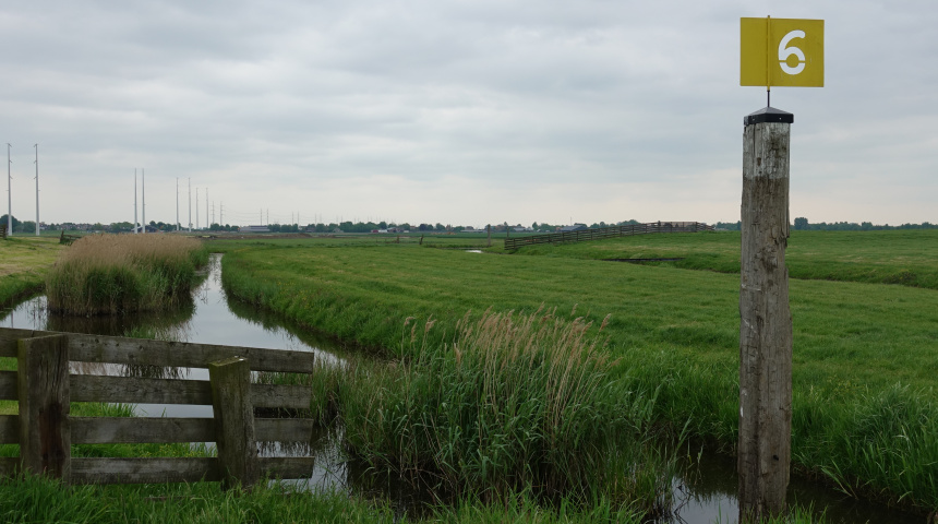 Hoogteverschillen langs de Westvaart