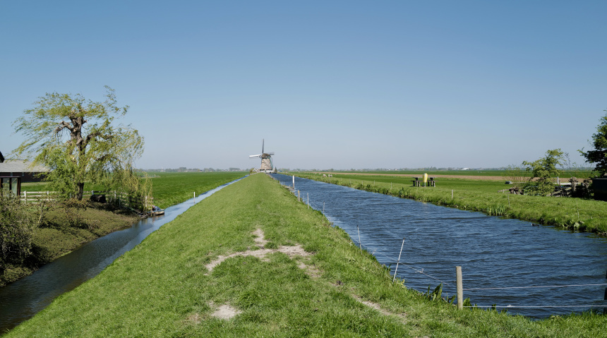 Bovenmolen (molen 3) van de Molenviergang
