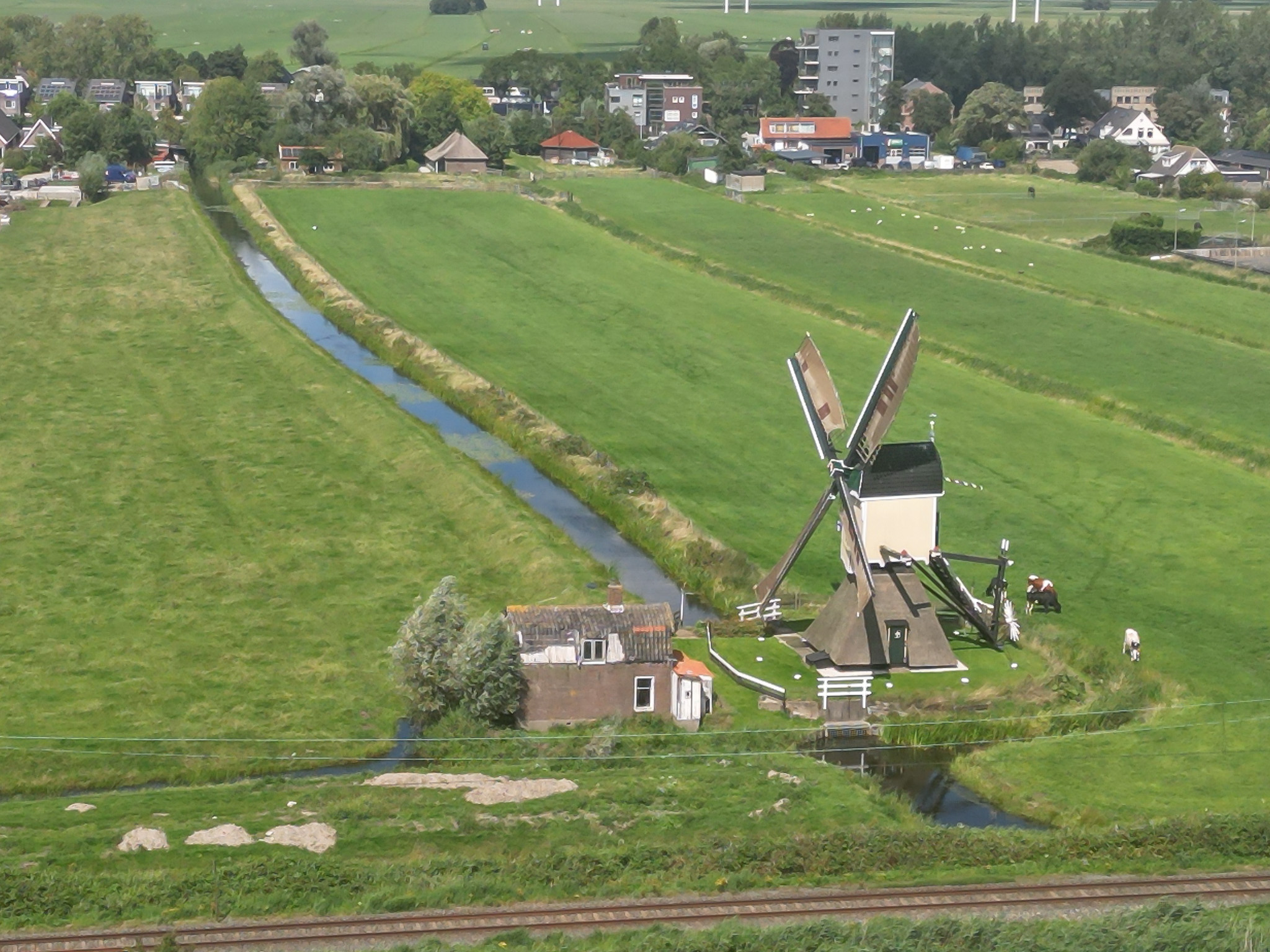 De Gele Wip / de Groenendijkse Molen