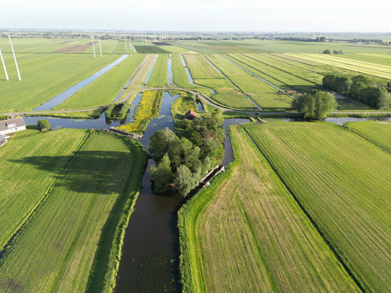 Zeven verdwenen molens langs de Westvaart