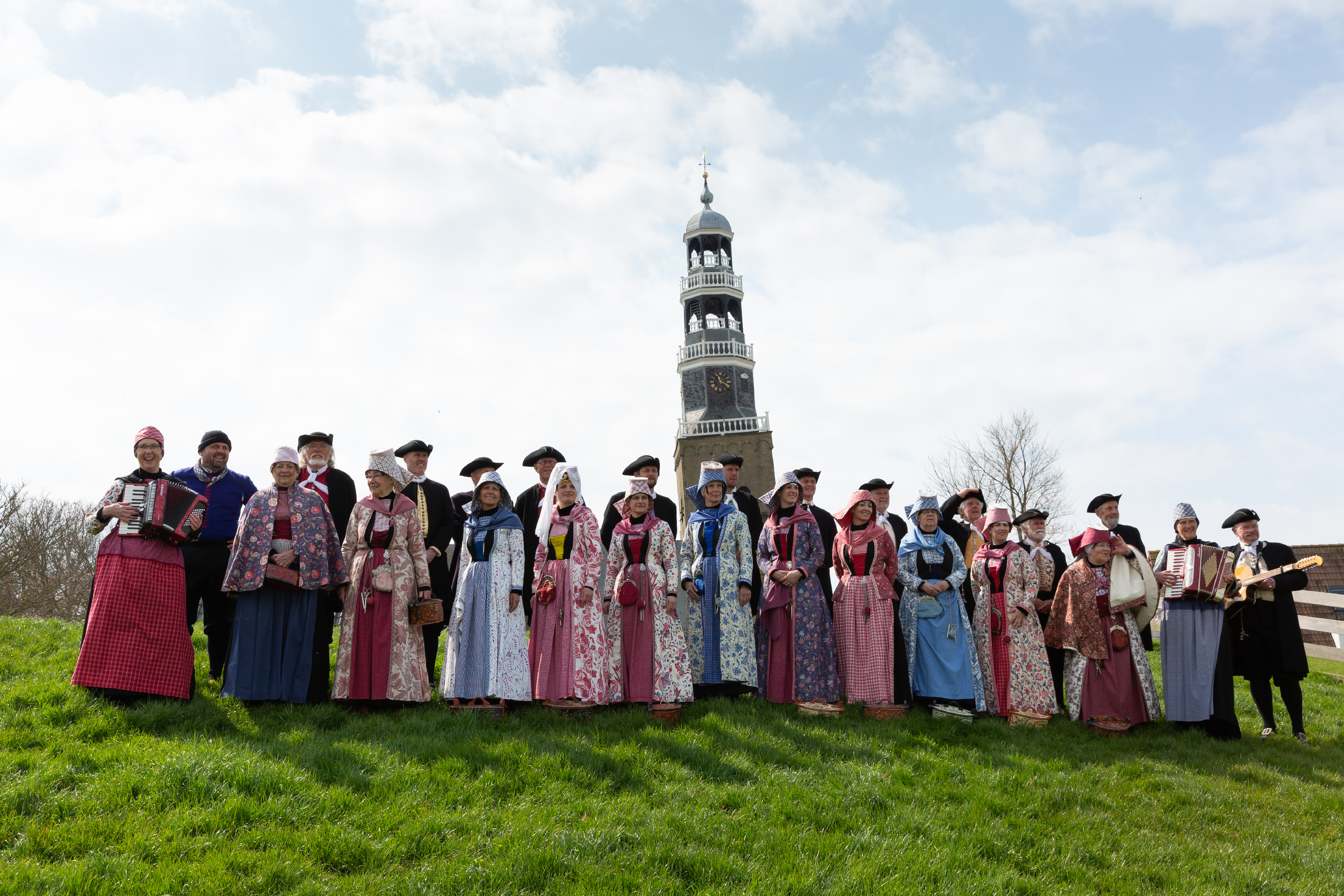 Optredens Folkloristische dansgroepen in Hindeloopen