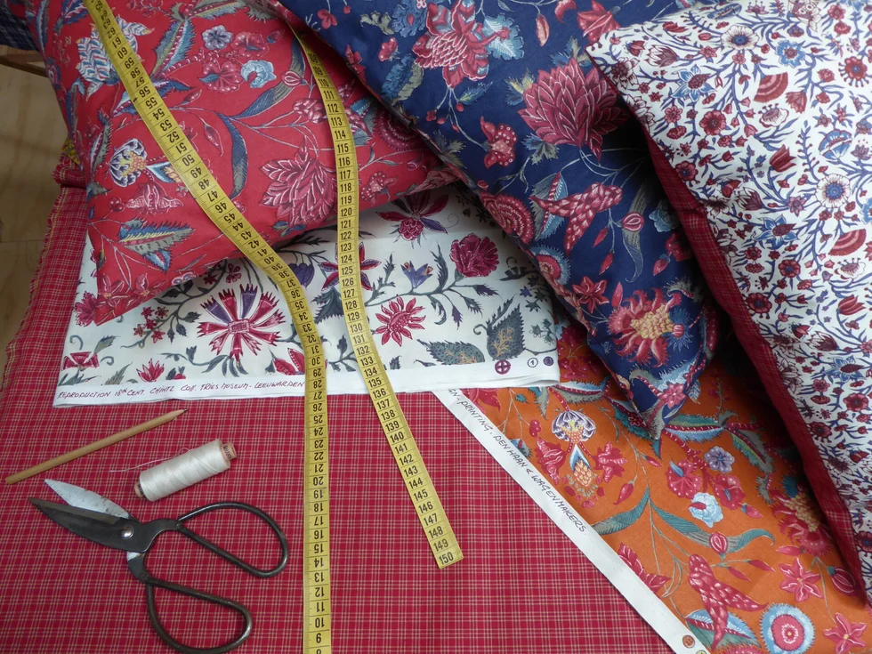 Textiel workshop met Durkje de Boer in Hindeloopen