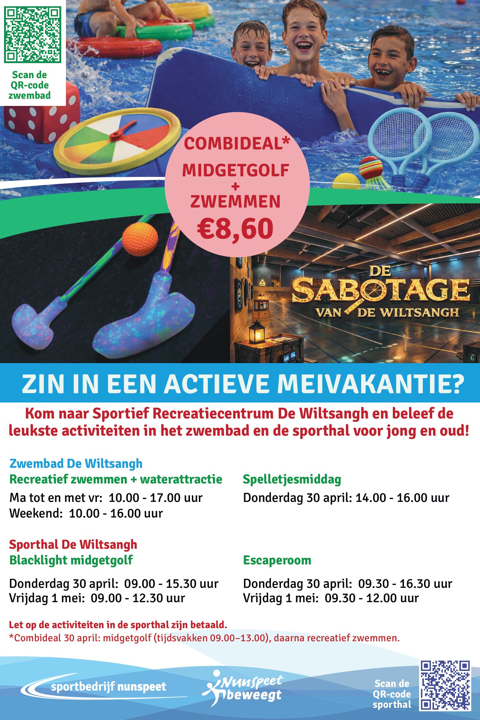 Meivakantie Wiltsangh