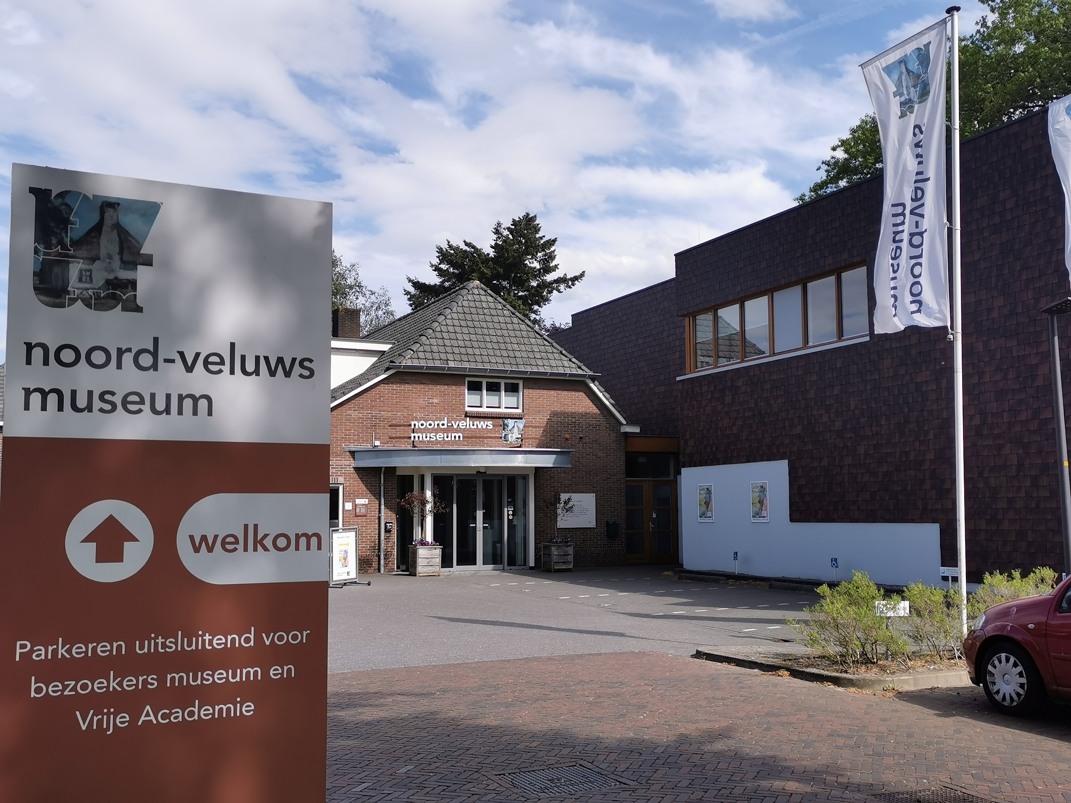 Noord-Veluws Museum entree welkom
