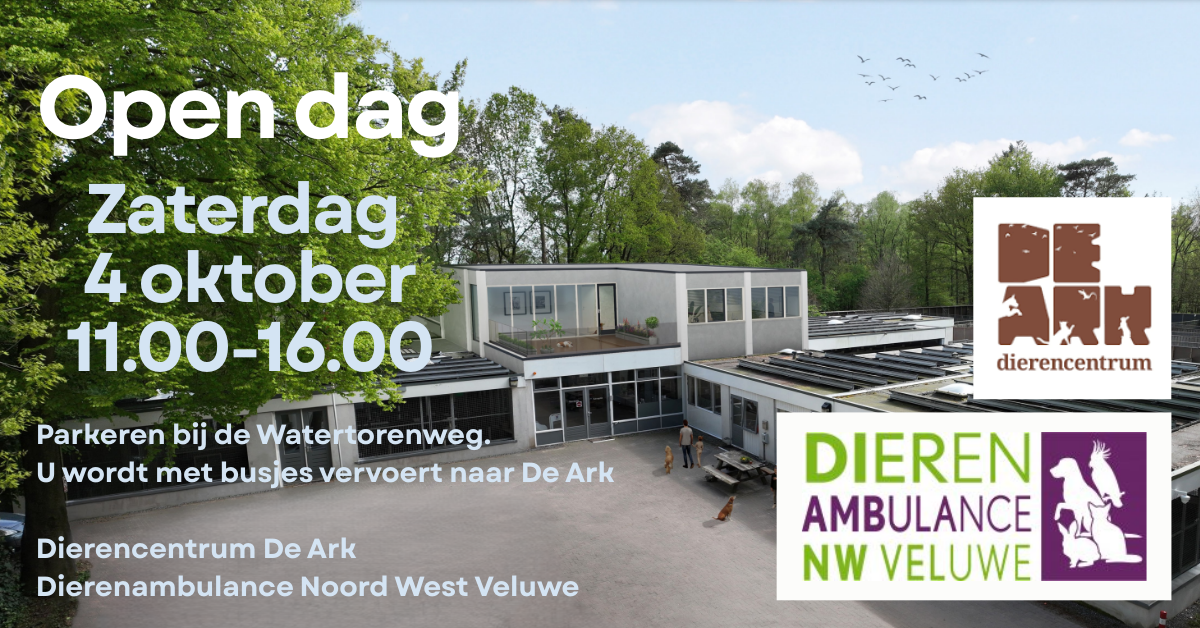Open dag Zaterdag 4 oktober