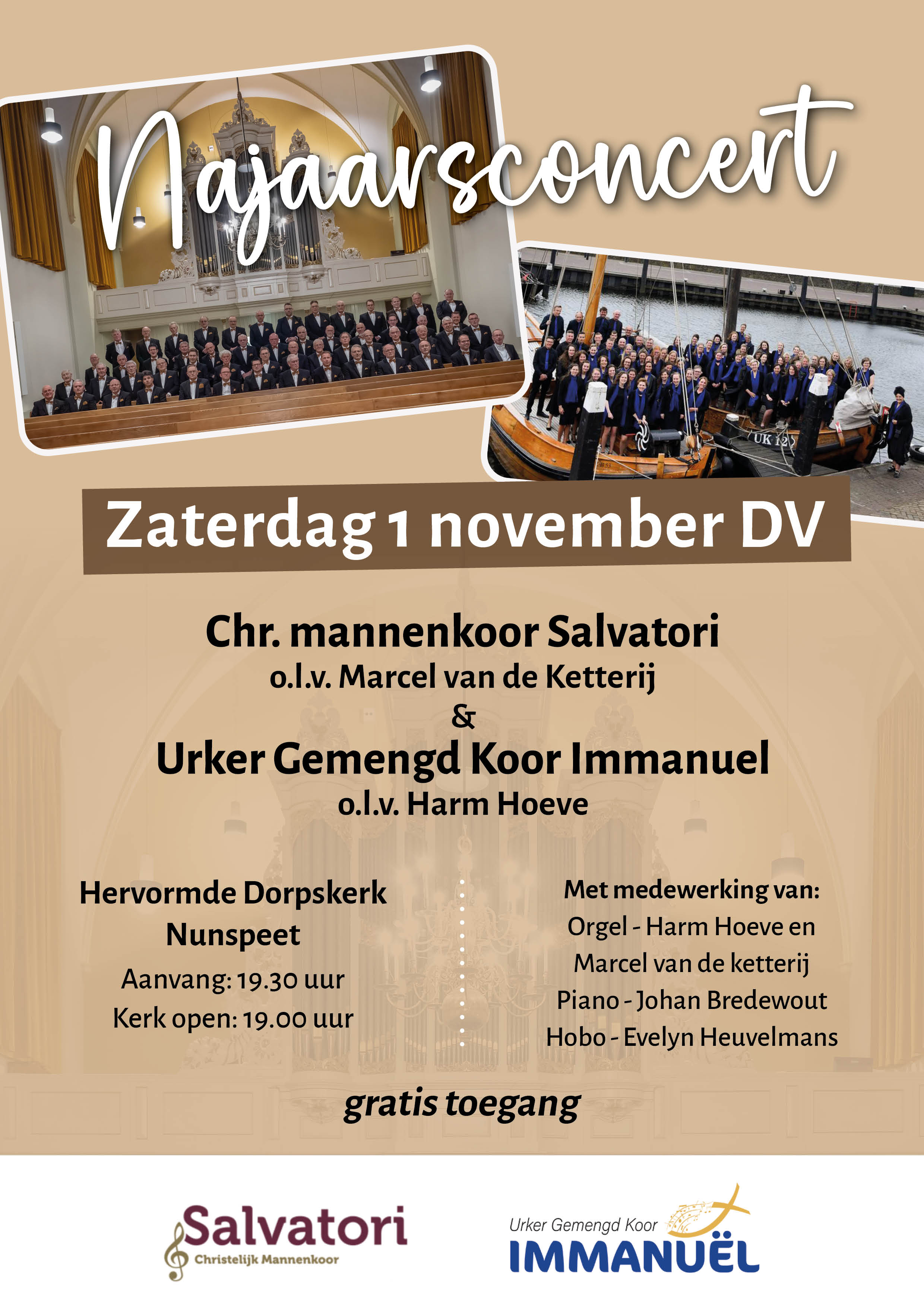 Poster Najaarsconcert