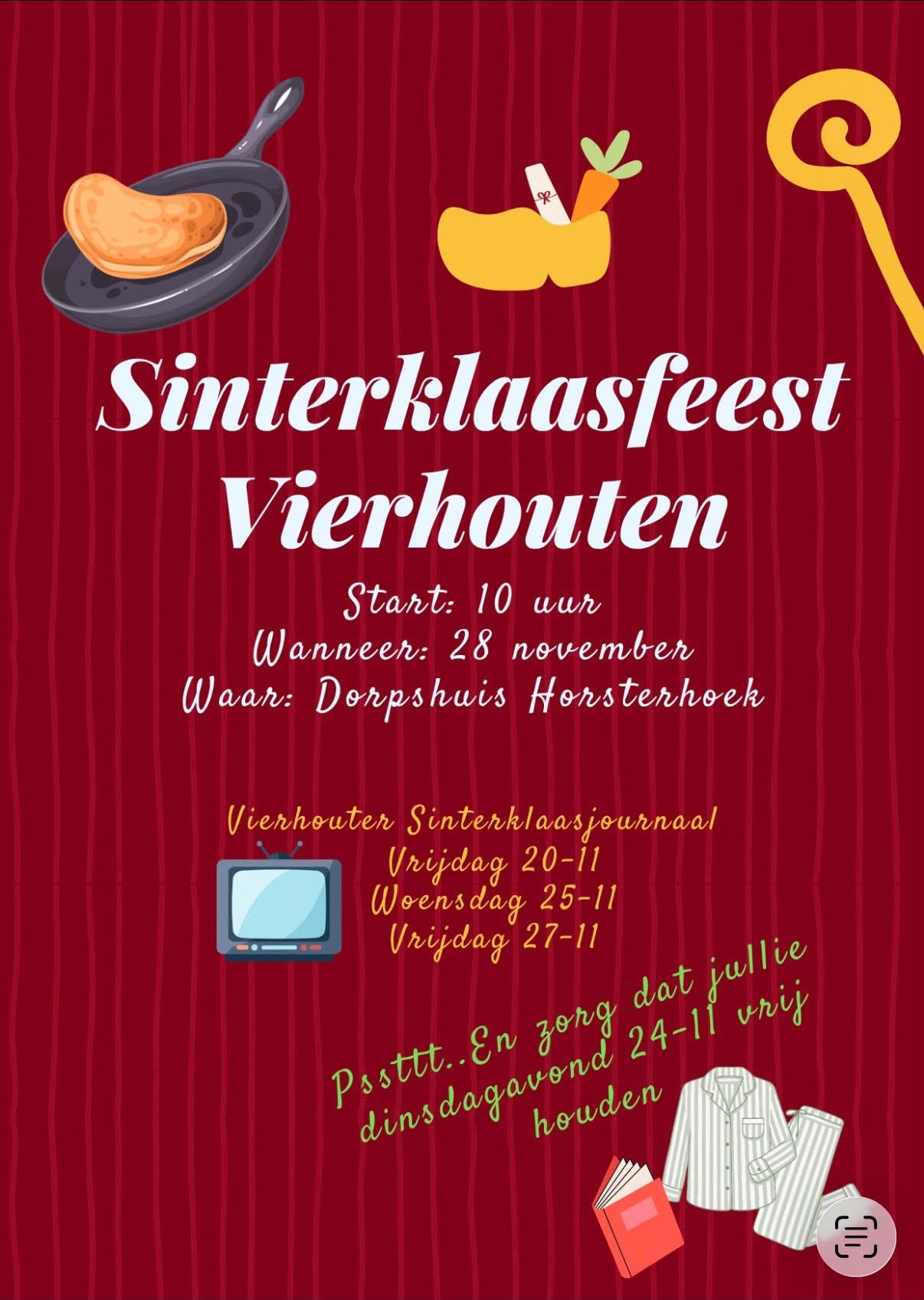 Sinterklaas Vierhouten
