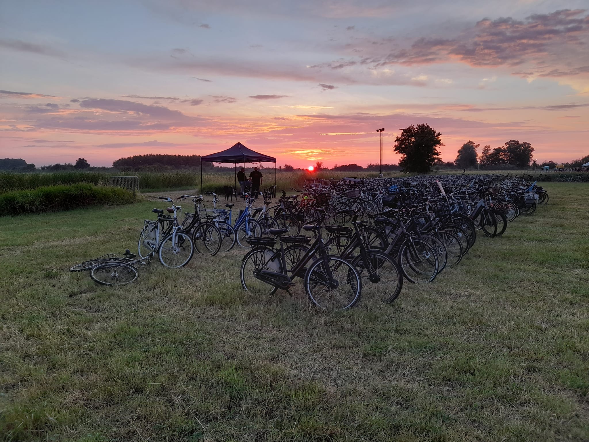 Zonsondergang Oogstfeest