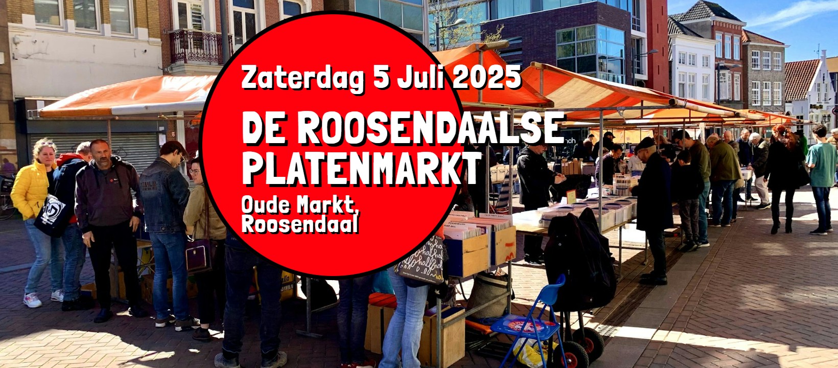 De Roosendaalse platenmarkt