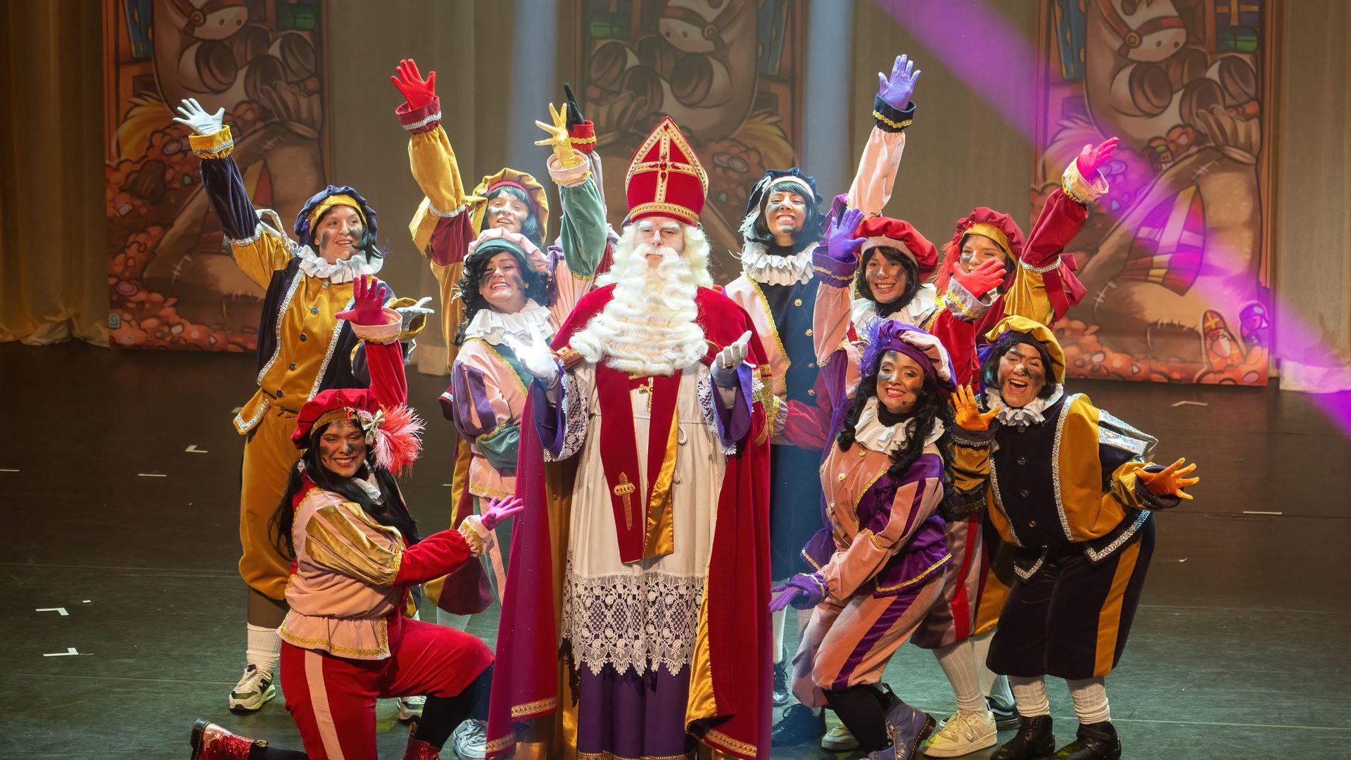 Sinterklaas en de pakjeskamer