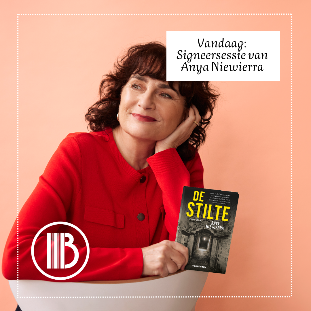 Anya Niewierra komt signeren