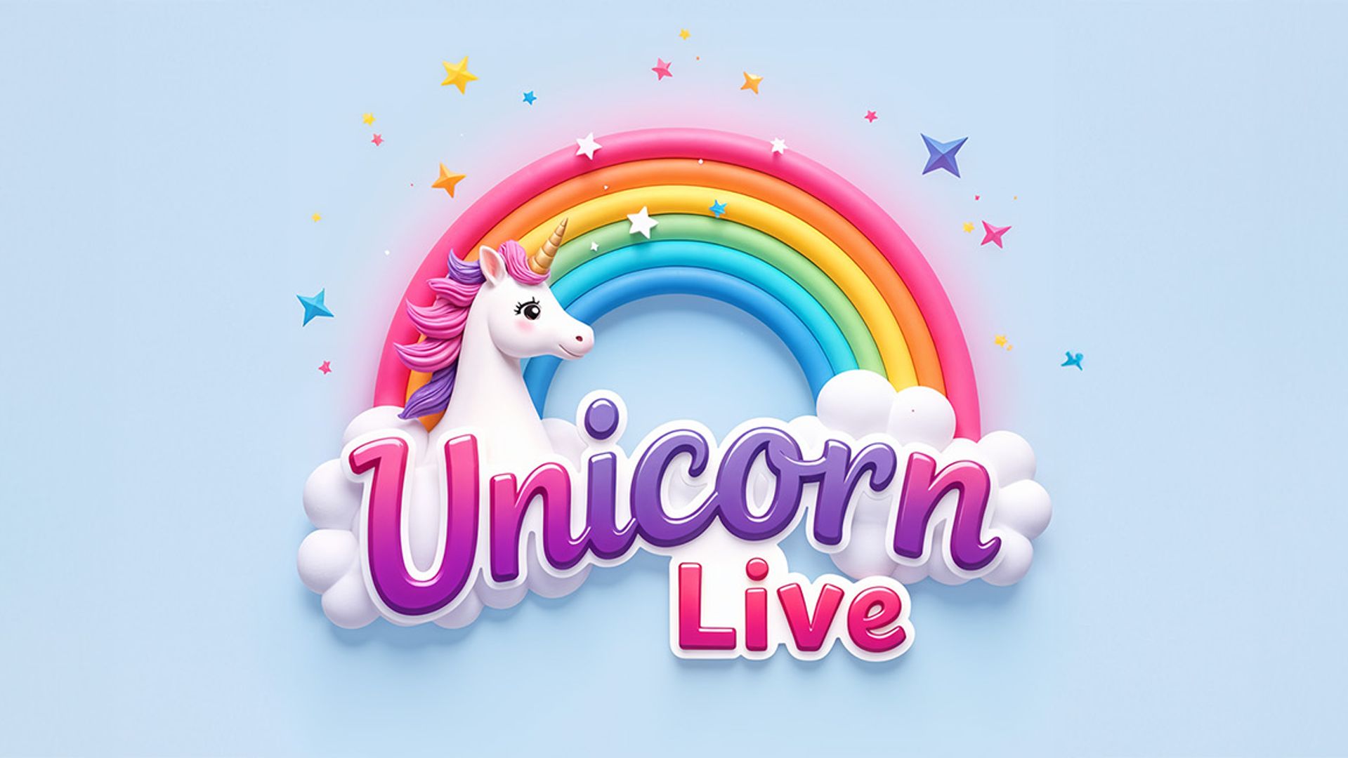 Unicorn Live - en de Magische Regenboog (2+)