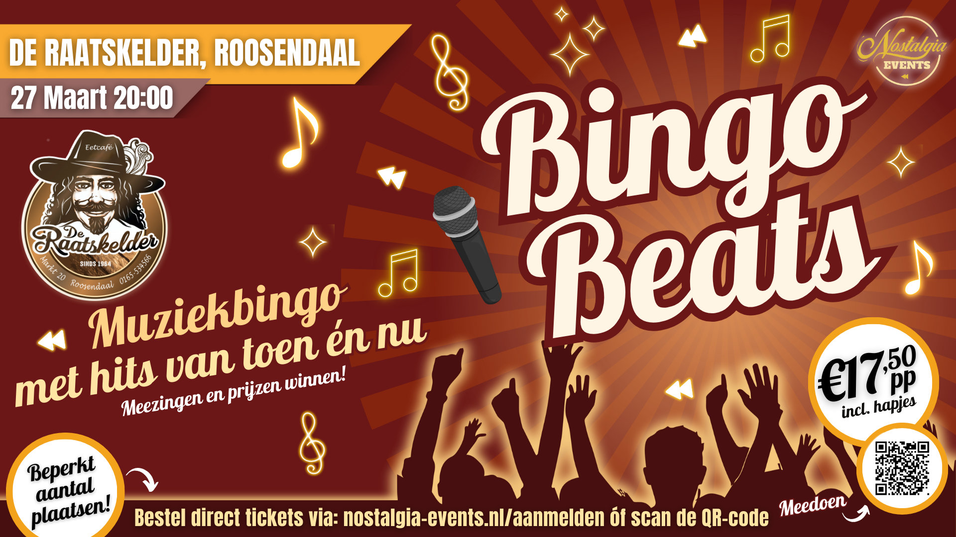 Grote 90s Quiz Avond Roosendaal