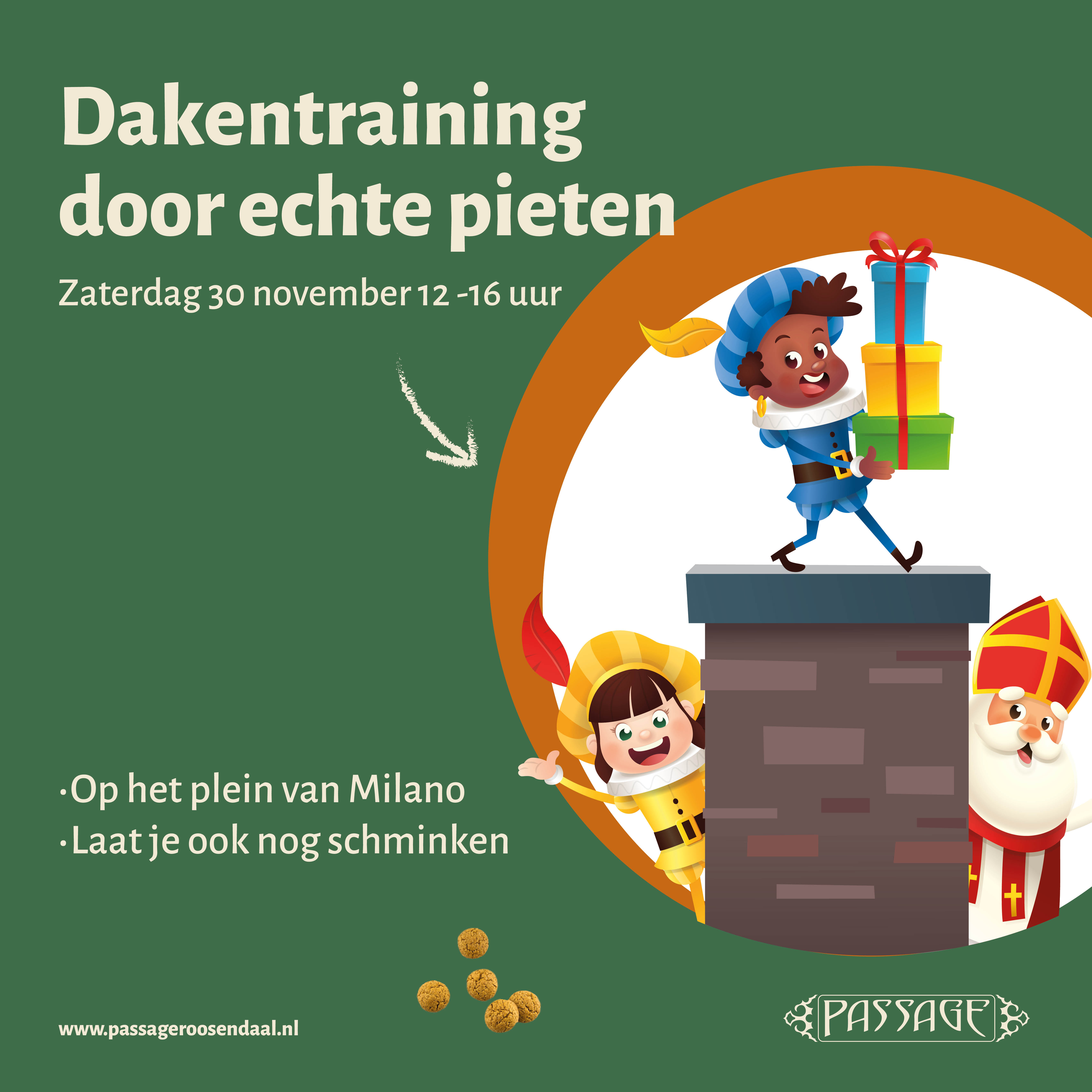 Pieten in de Passage