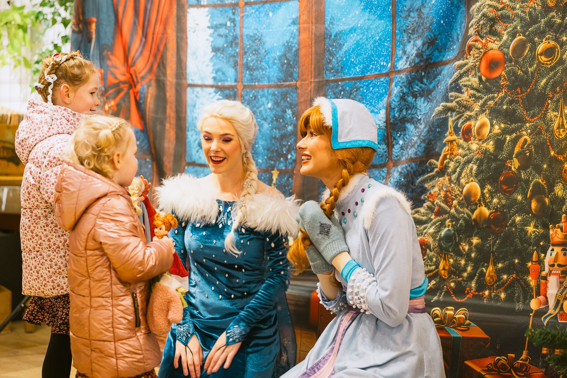 Meet & Greet met De Sneeuwzusjes