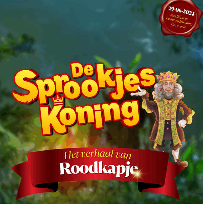 De Sprookjeskoning - Het verhaal van Roodkapje