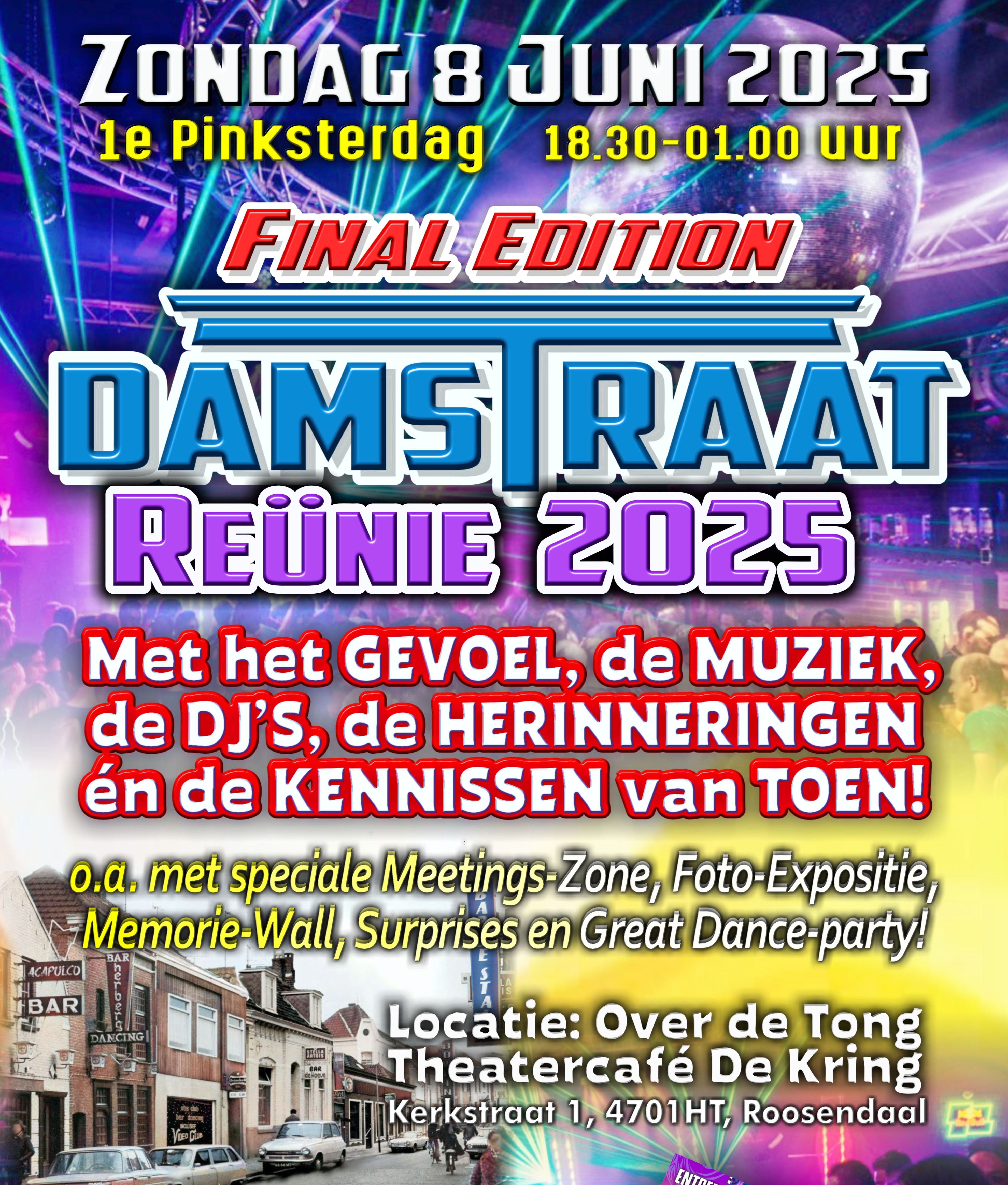 FINAL EDITION DAMSTRAAT REÜNIE 2025