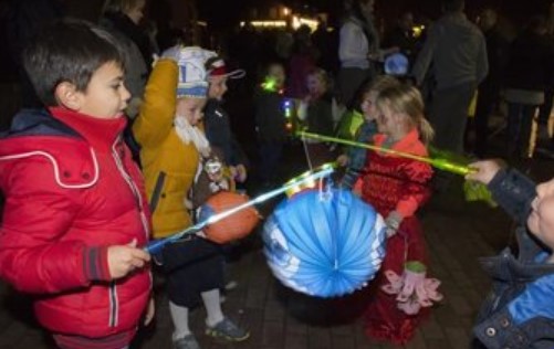 Lampionnenoptocht