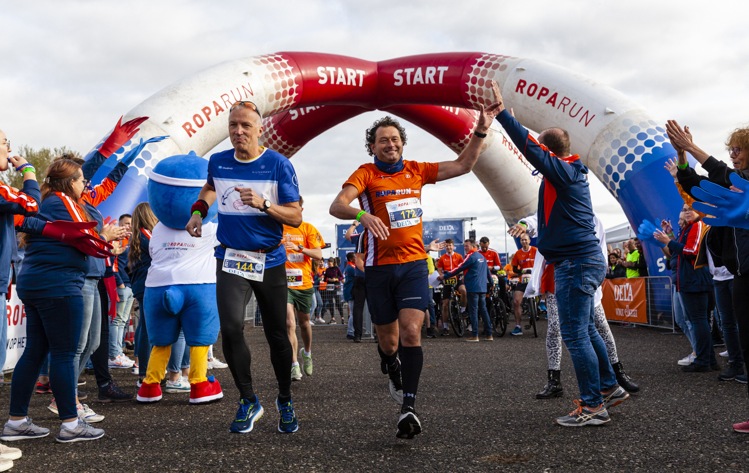 Doorkomst Roparun