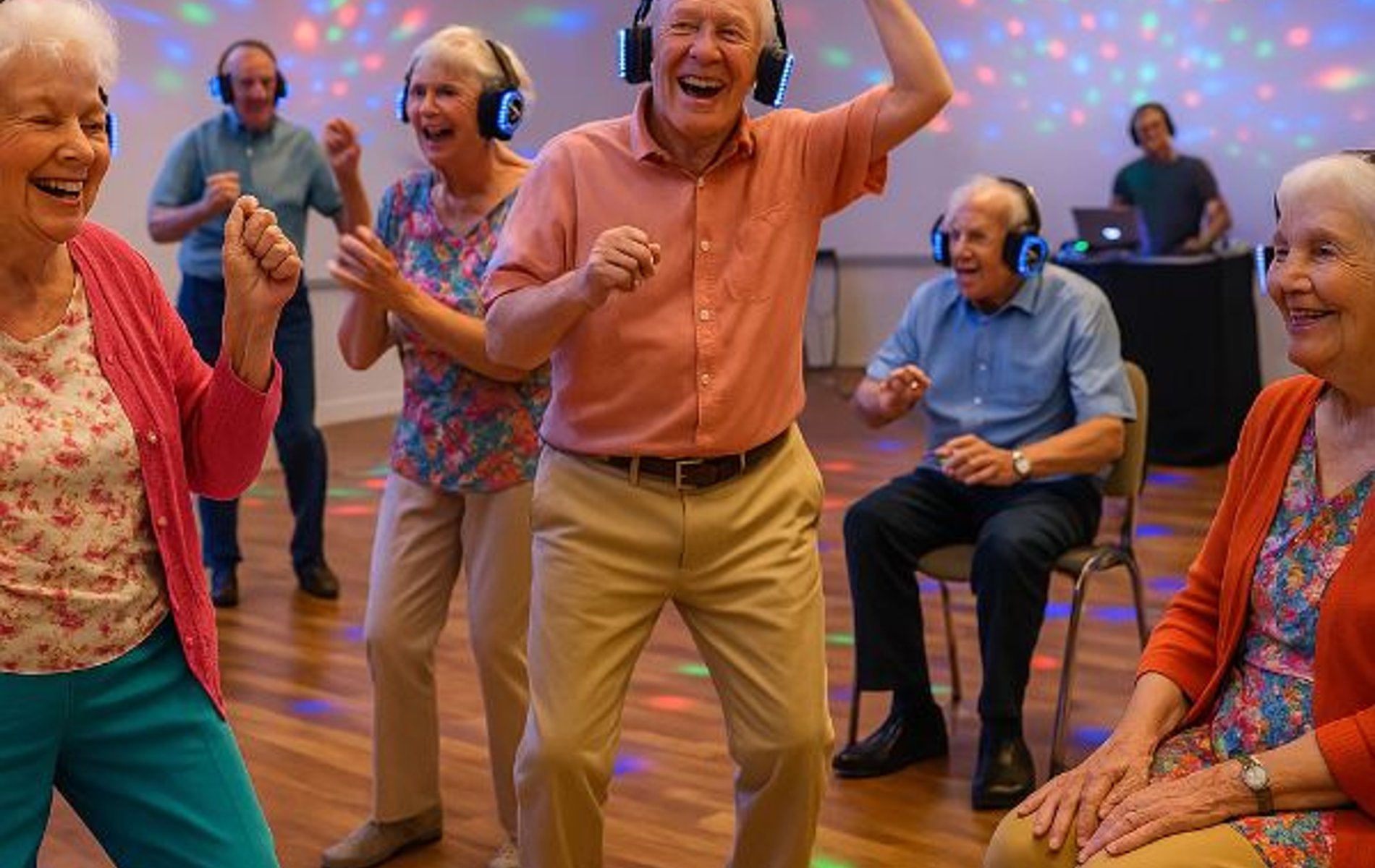 Silent Disco in de Week van de Dementie