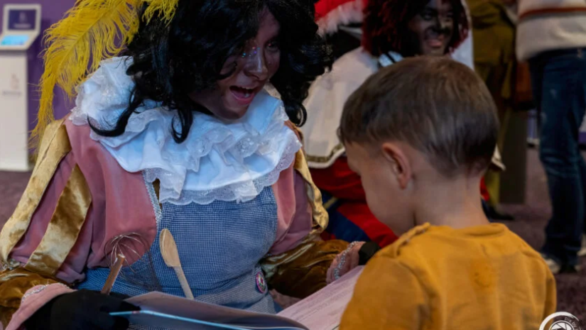 Pieten op koopzondag binnenstad