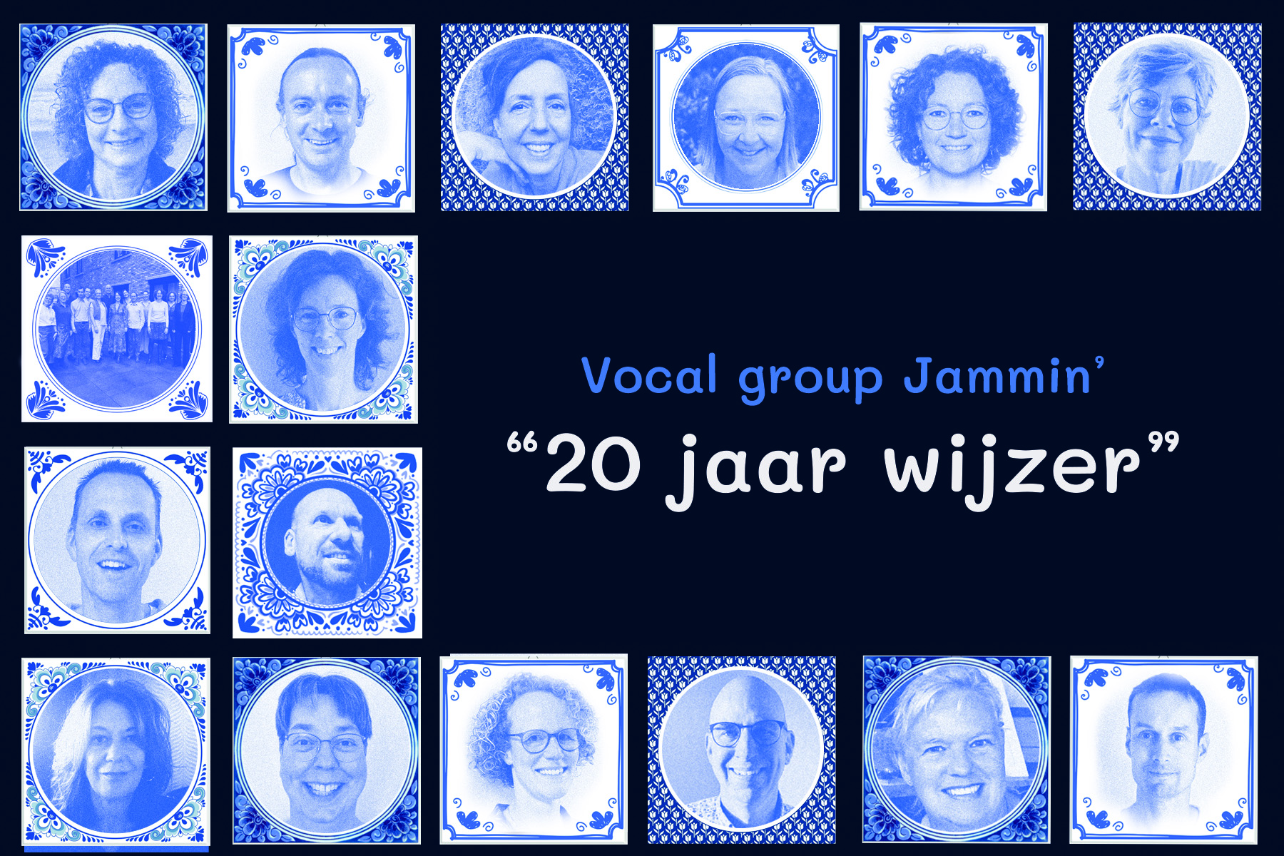 Lustrumconcert Vocal Group Jammin’ “20 jaar wijzer" op zaterdag 7 november