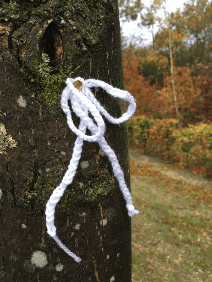 Troostwandeling in het park Randenbroek