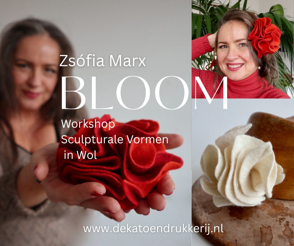 Workshop BLOOM – Sculpturale Vormen in Wol