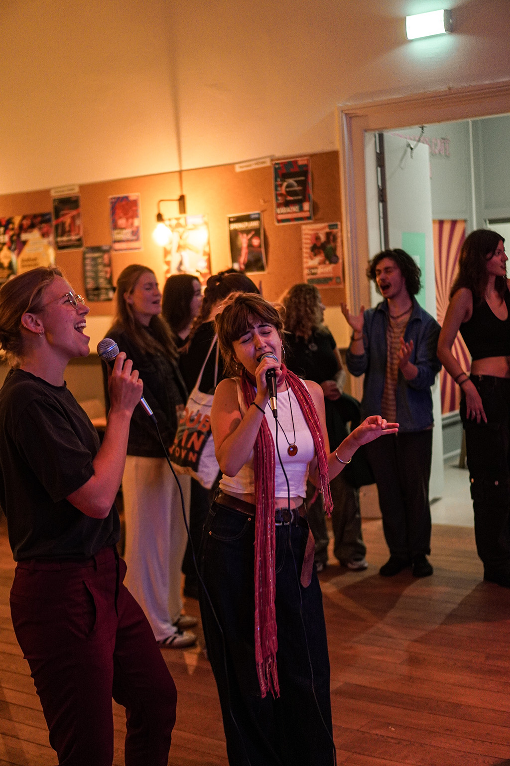 Happy New Year karaoke party