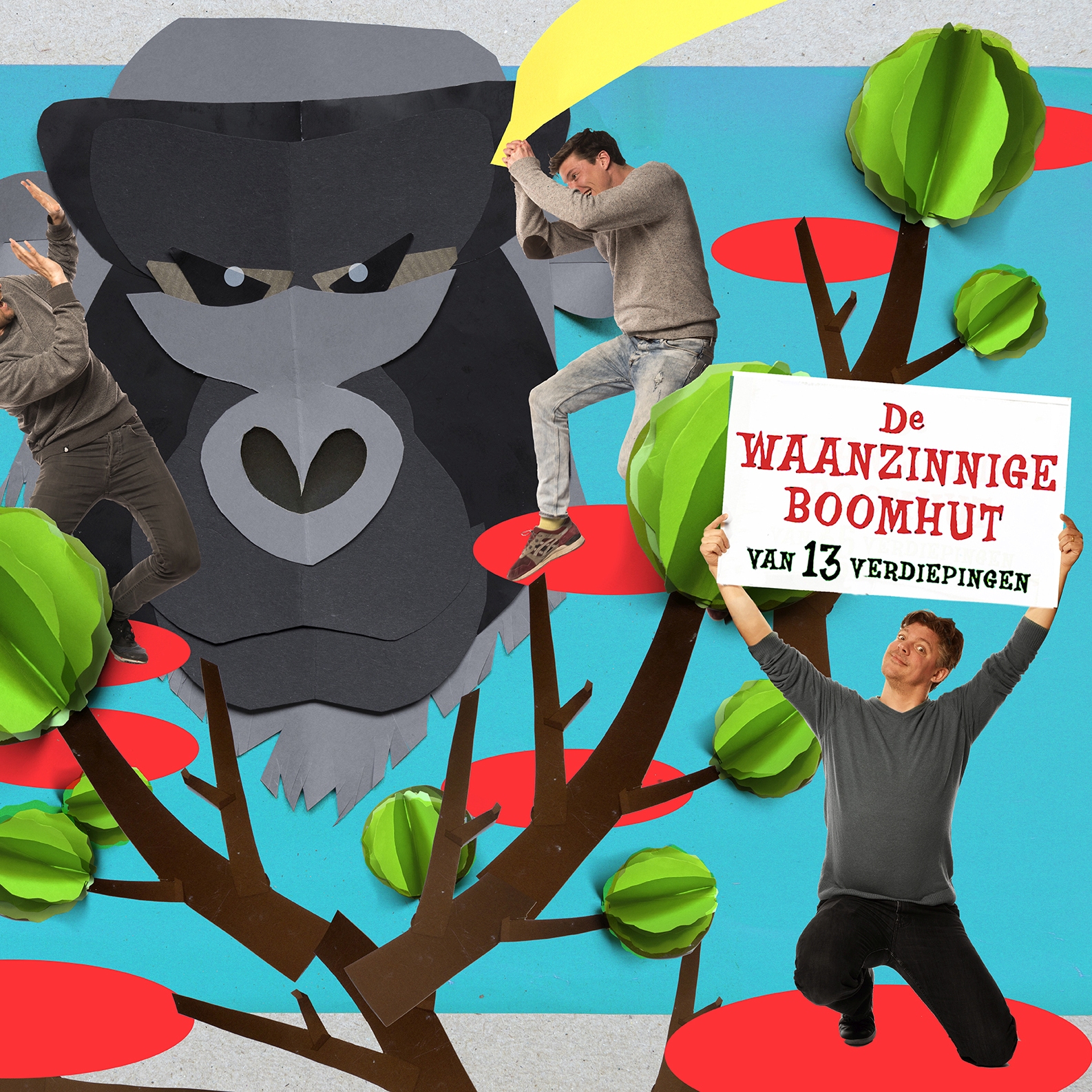 Meneer Monster met De waanzinnige boomhut van 13 verdiepingen