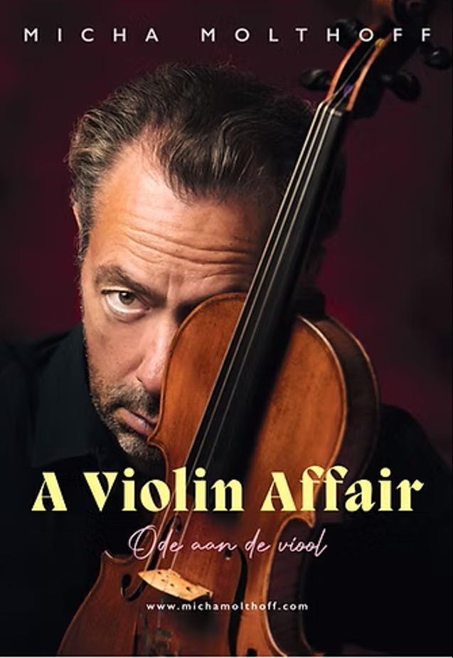 Poster voorstelling Micha Molthof - A Violin Affair
