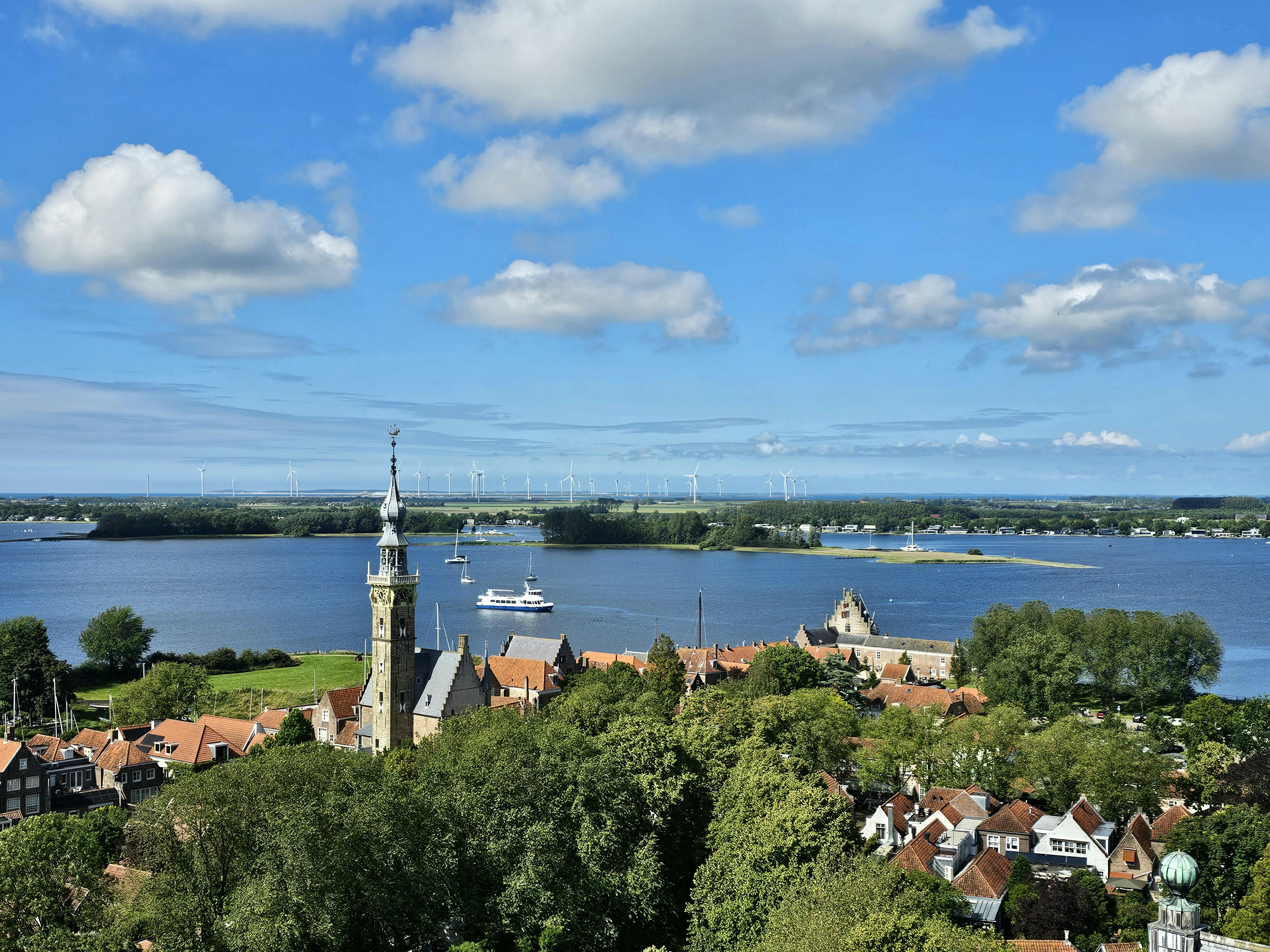 Grote Kerk Veere - uitzicht toren