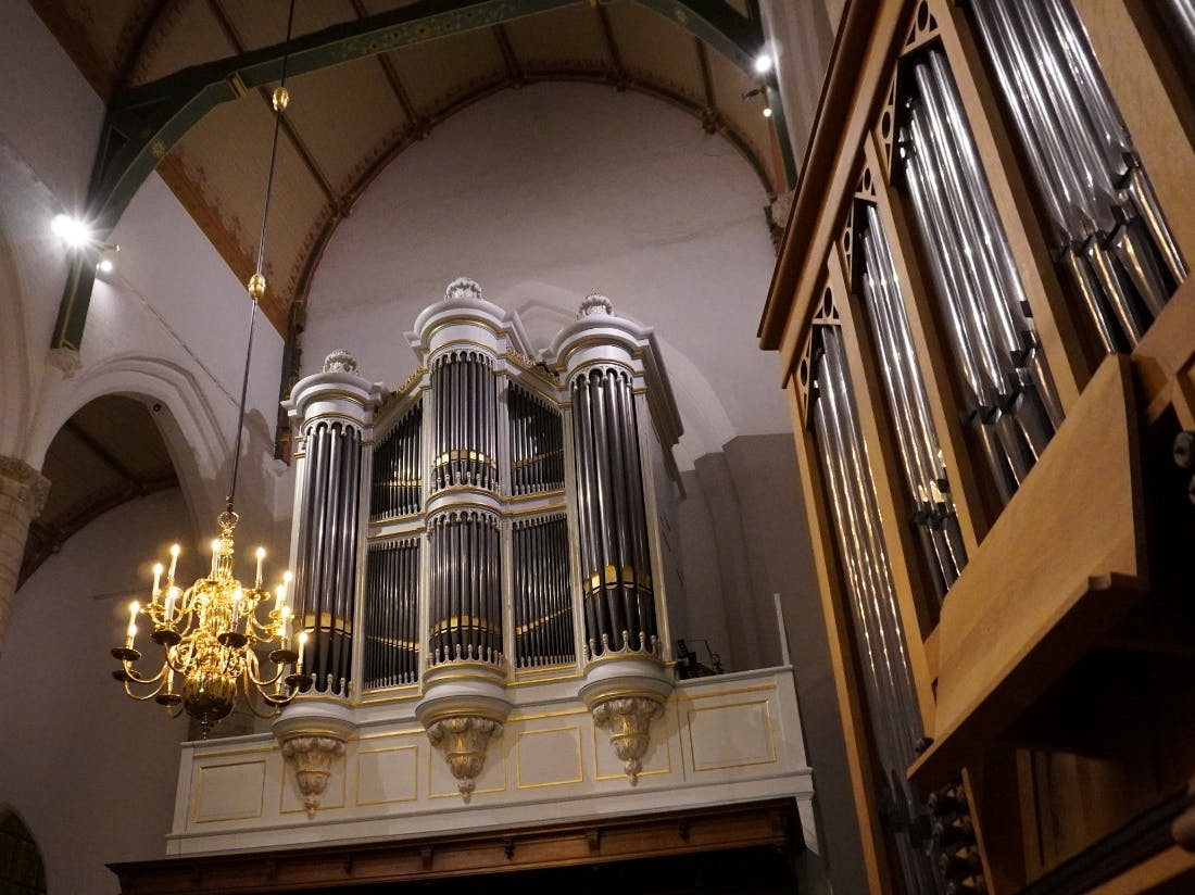 Orgels in de Hervormde kerk van Kapelle