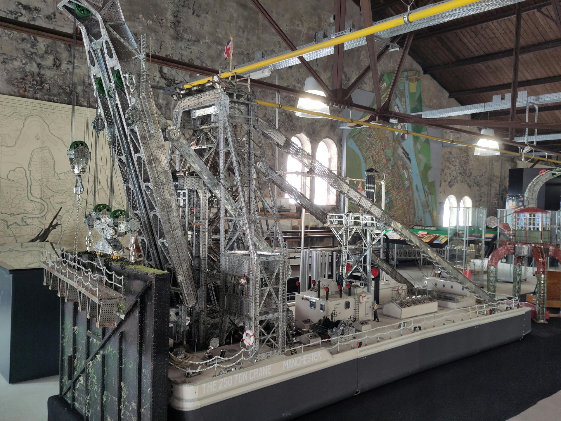 Foto meccano Model drijvende bok