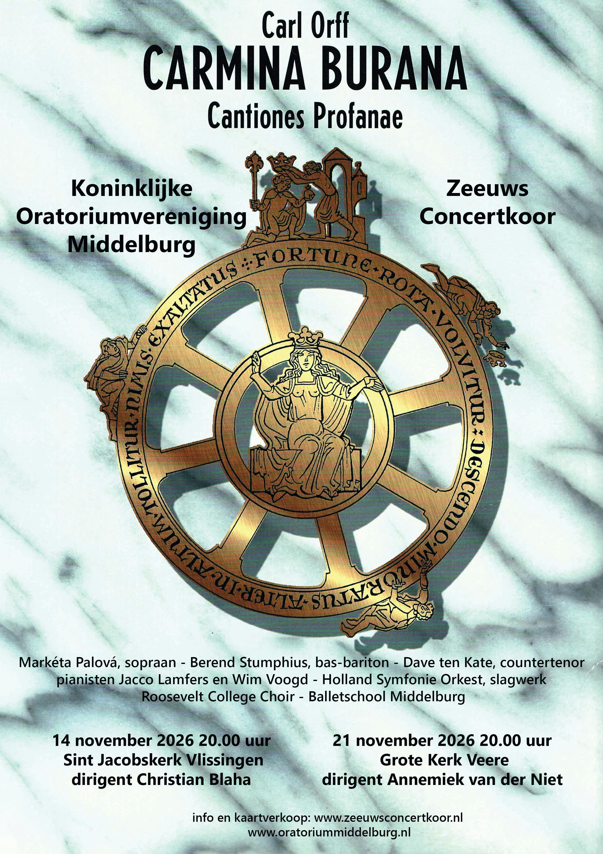 Poster Carmina Burana