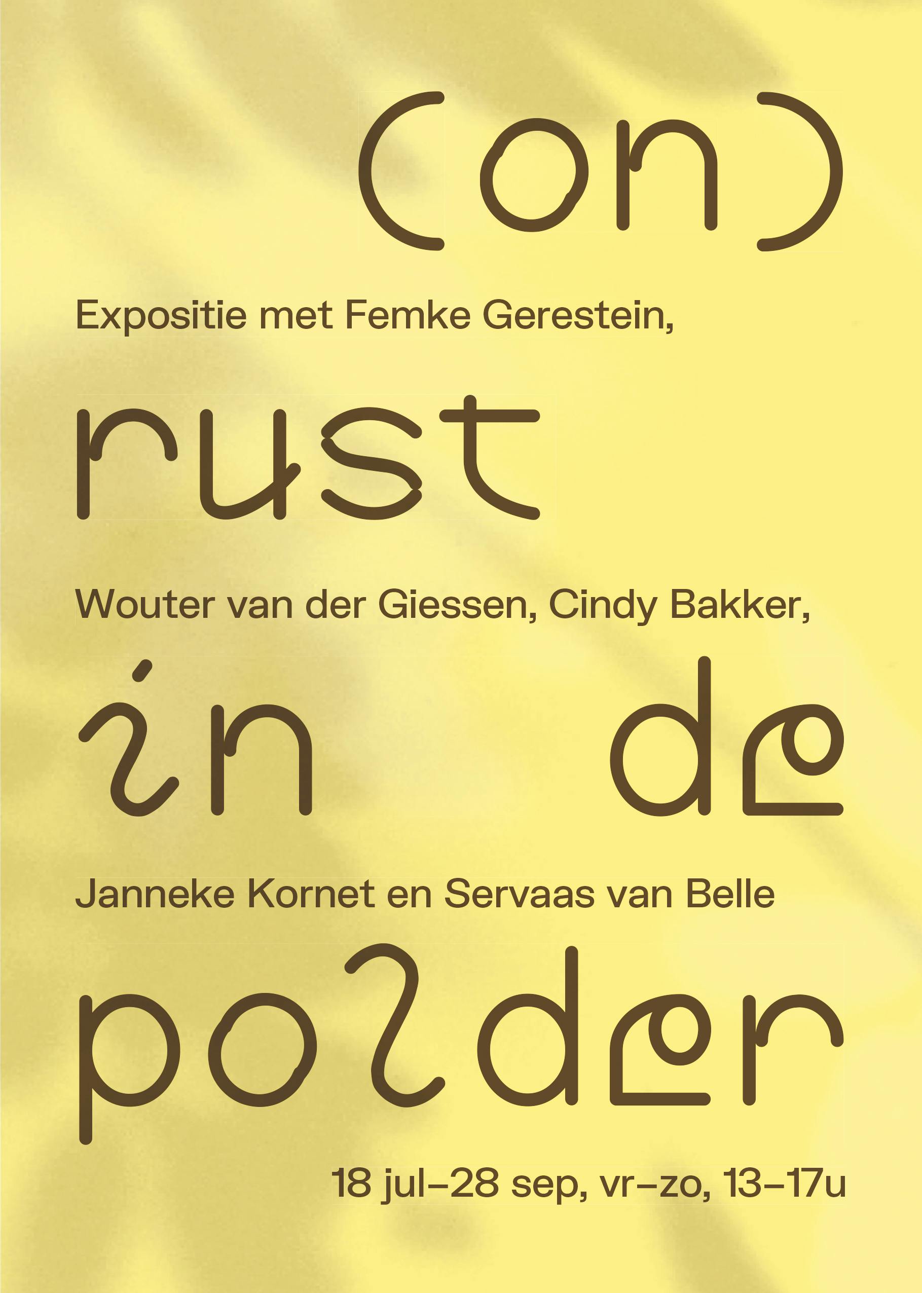 Flyer (on)rust in de polder