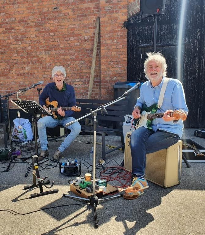 Rob van Soest en Cees de Jonge