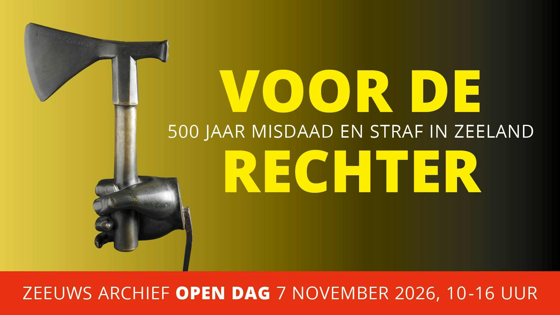 Affiche open dag Zeeuws Archief