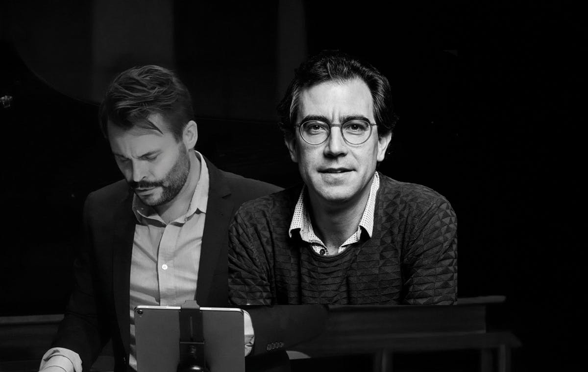 Tim Kuypers en pianist Jan-Paul Grijpink