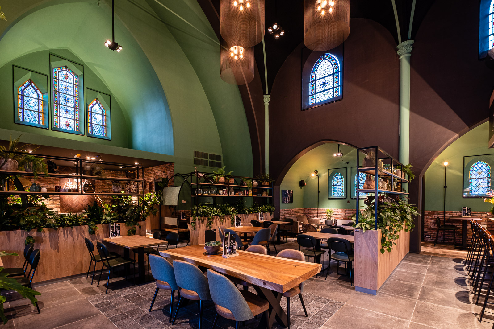 Eethuis in de kerk