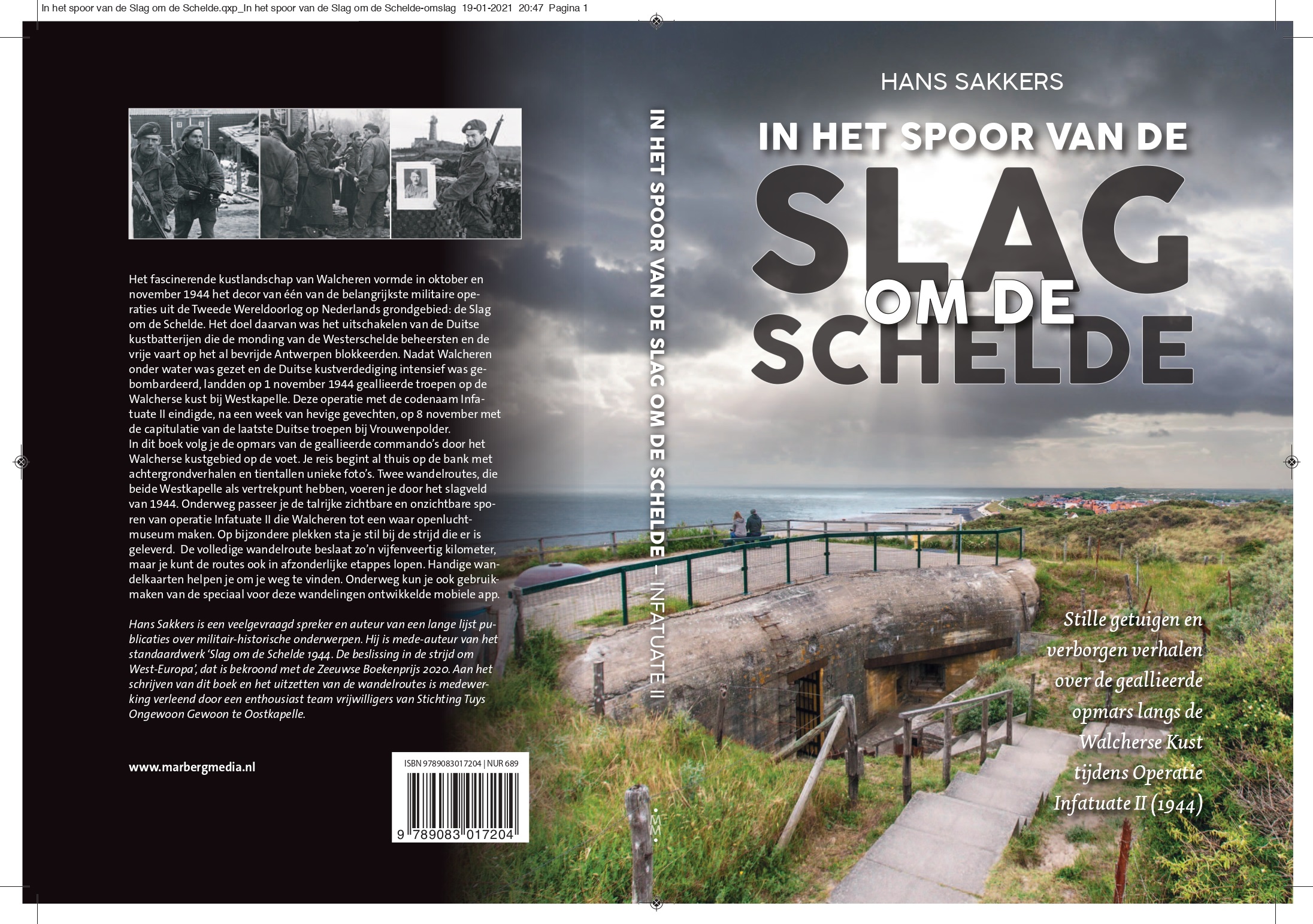 Wandel- en oorlogsboek ineen: In het spoor van de Slag om de Schelde