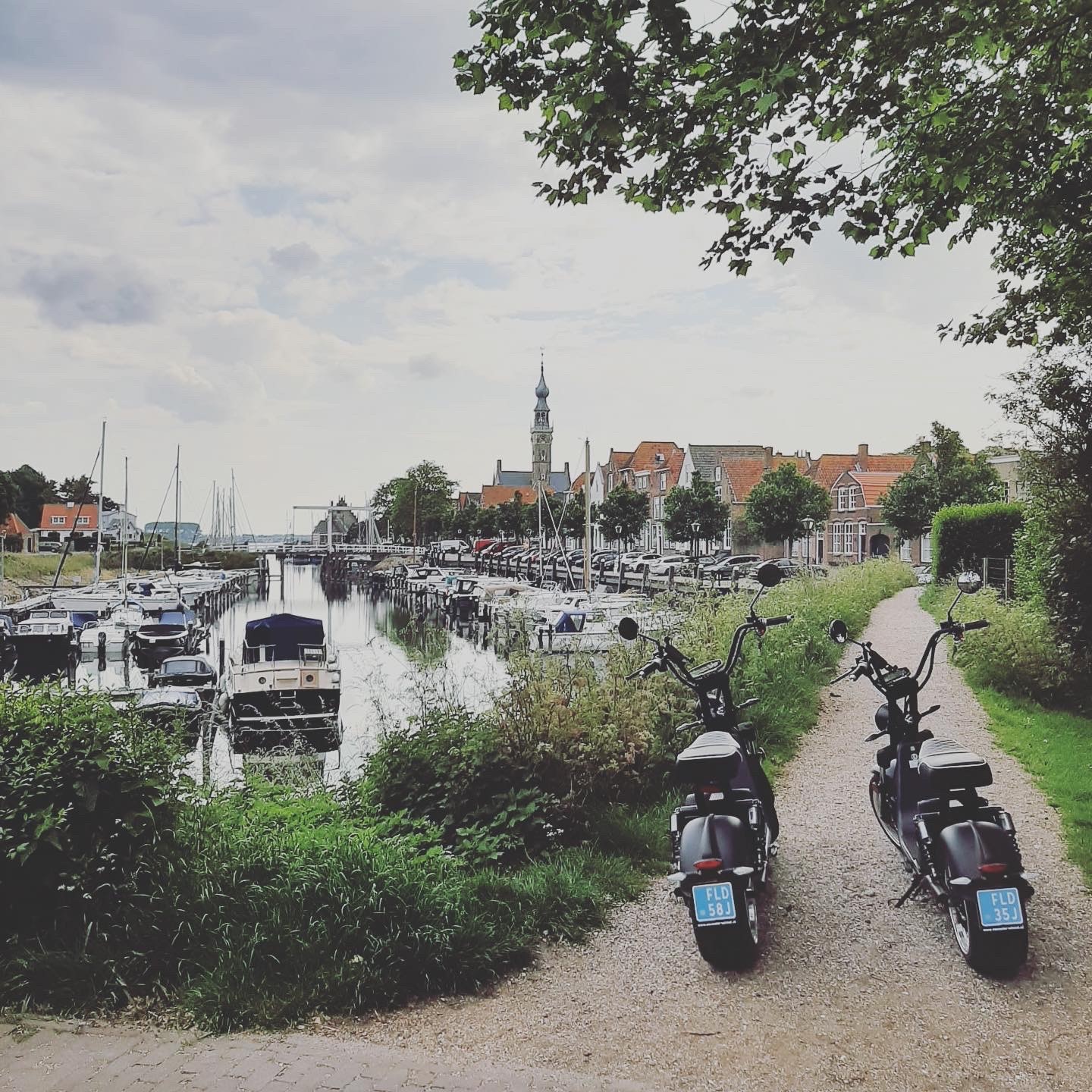 Toeristen informatie punt en echopper verhuur Oostkapelle.