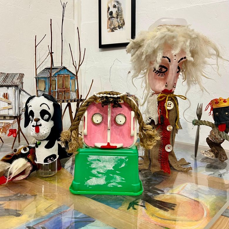 Objecten uit het KinderKunstLab