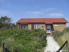 vakantiehuis voor 6 personen in de duinen bij het strand
