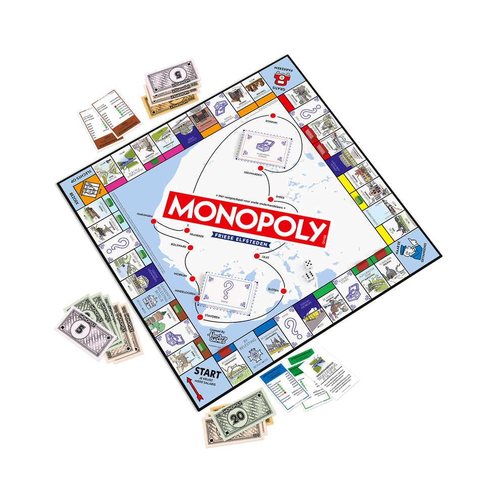 Monopoly Friese Elfstedenspel