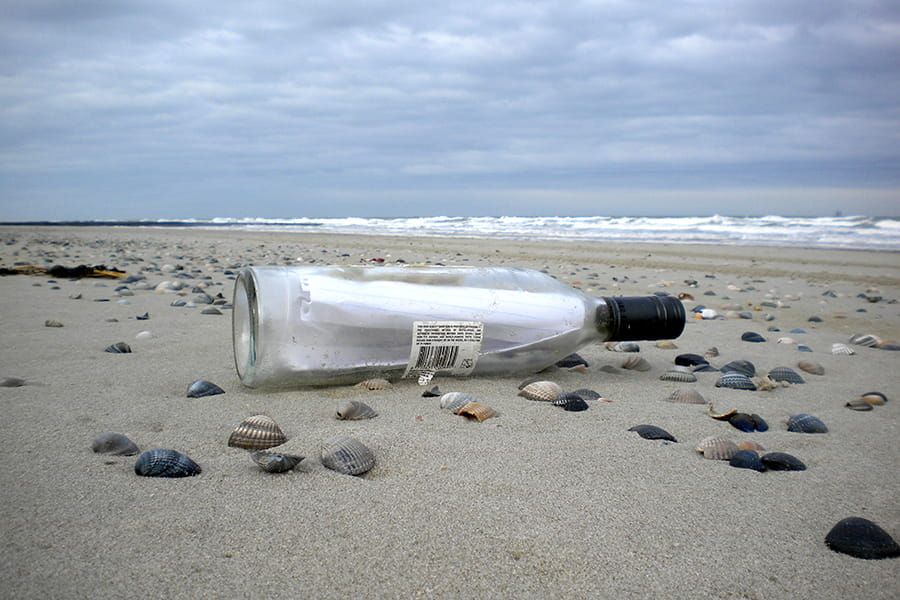 Flessenpost Vlieland