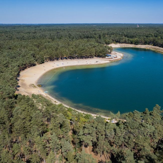 Zandenplas luchtfoto