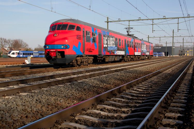 Oude trein De Karel
