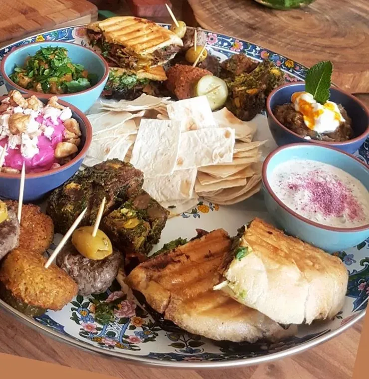 Faren Groene Loper perzisch eten vlees restaurant
