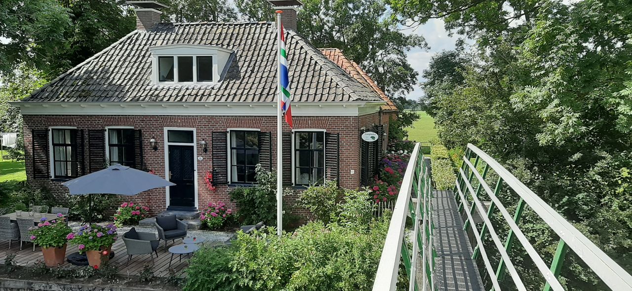 Over het Hoogholtje kom je bij de Bed and Breakfast